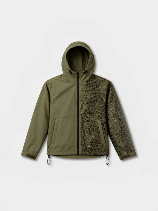 FAUVE | Veste de pluie léopard
