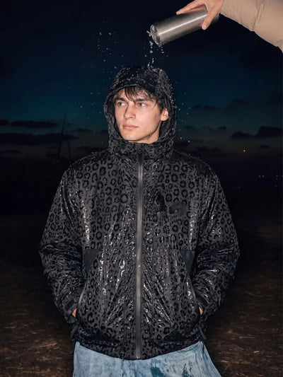 FAUVE | Veste de pluie léopard