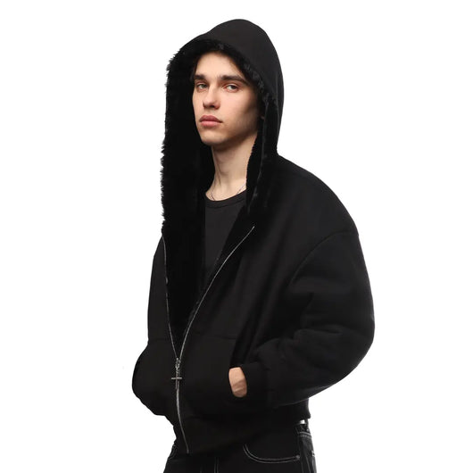 SAUVAGE | Hoodie à capuche réversible